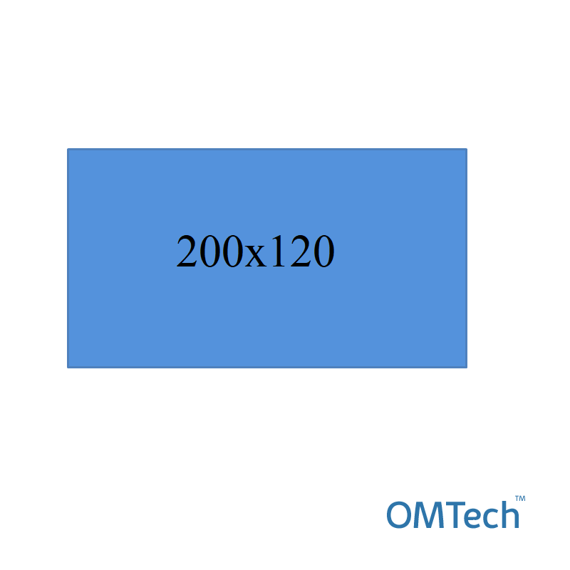 Покриття операційне OMTech™ 200см х 120см (ламінований спанбонд - 45 г/м2), стерильне